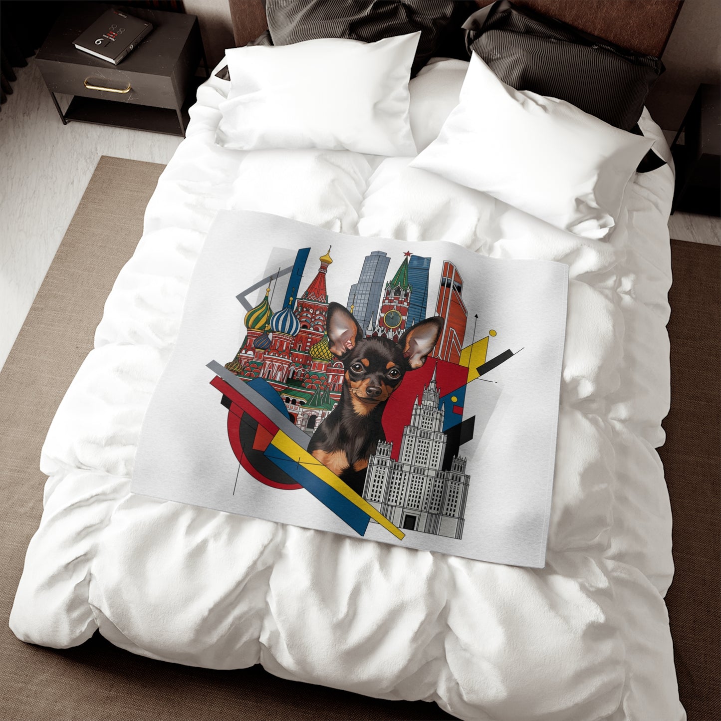 Russian Toy Sweatshirt Blanket