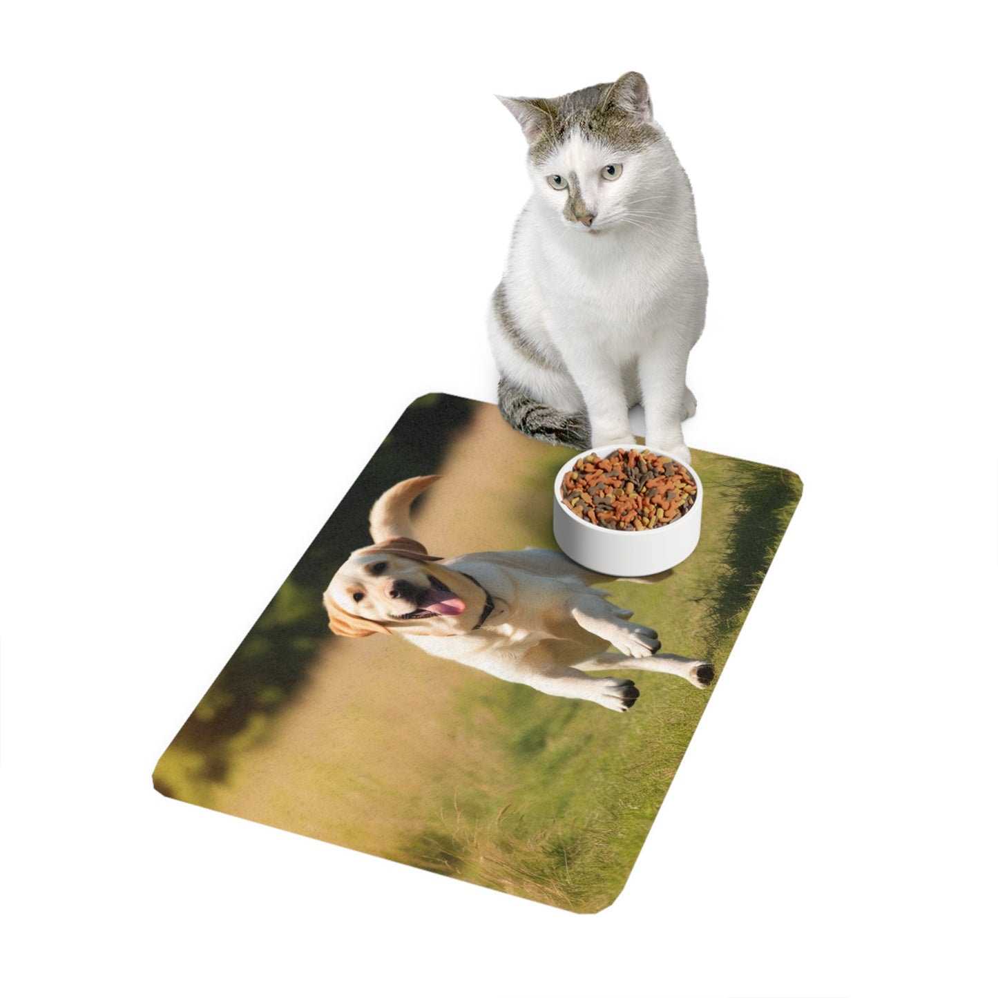 Pet Food Mat (12x18) - Labrador Retriever