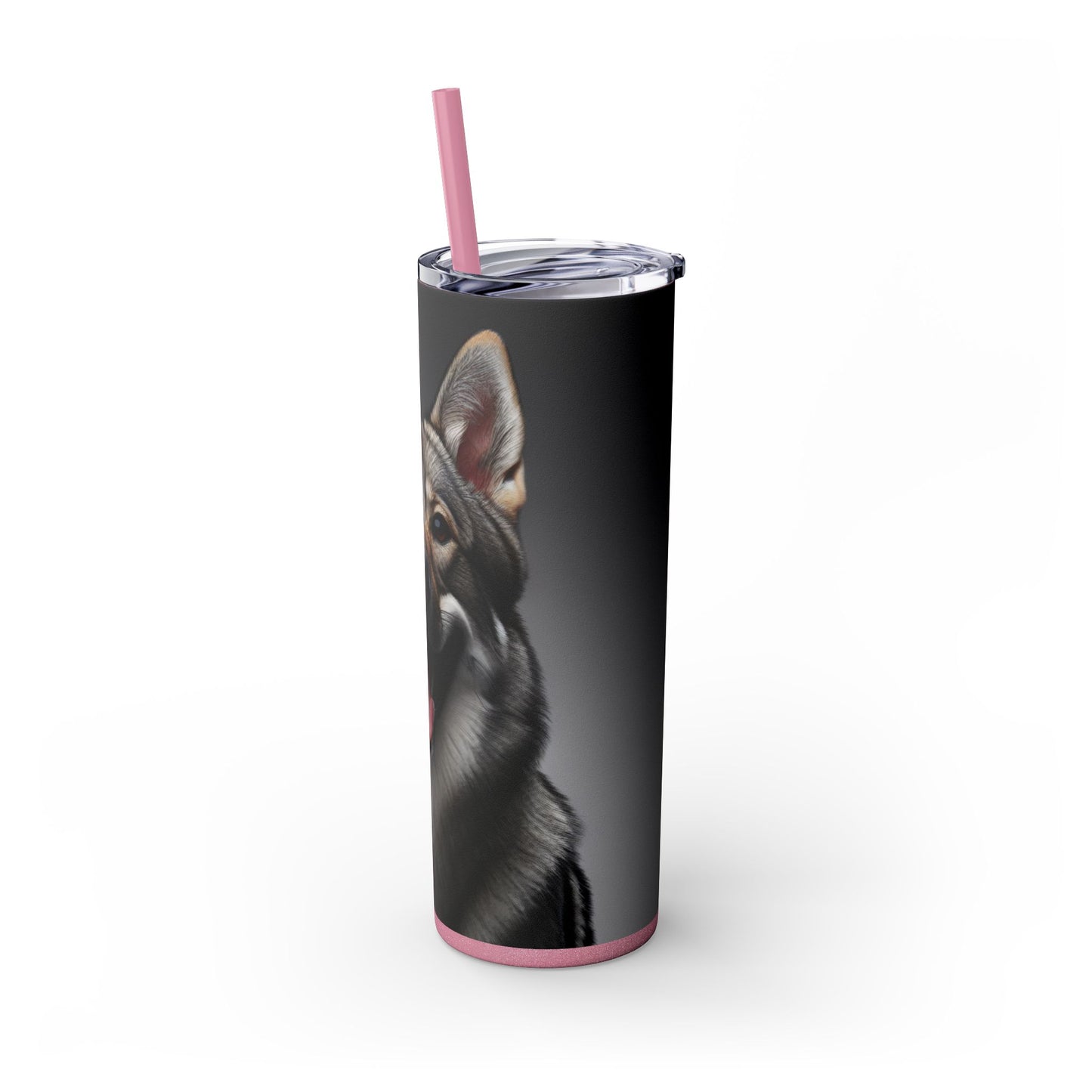 Gobelet isotherme tchécoslovaque Vlcak avec paille, 59 cl