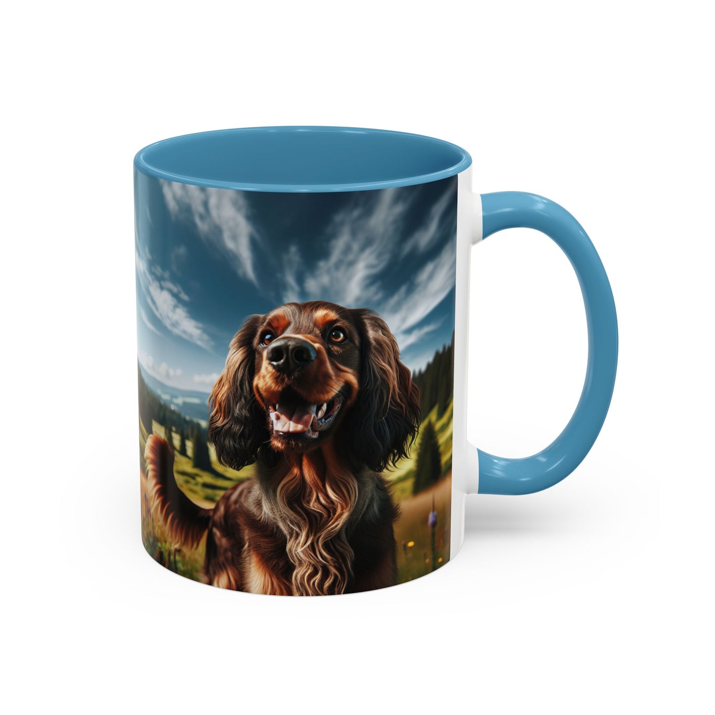 Deutscher Wachtelhund Accent Coffee Mug - Perfect Gift for Dog Lovers