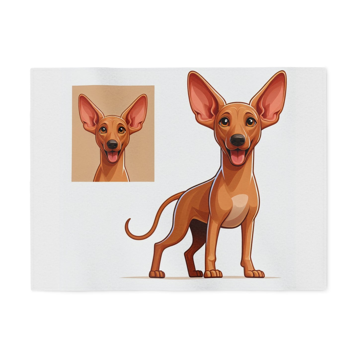 Pharaoh Hound Sweatshirt Blanket