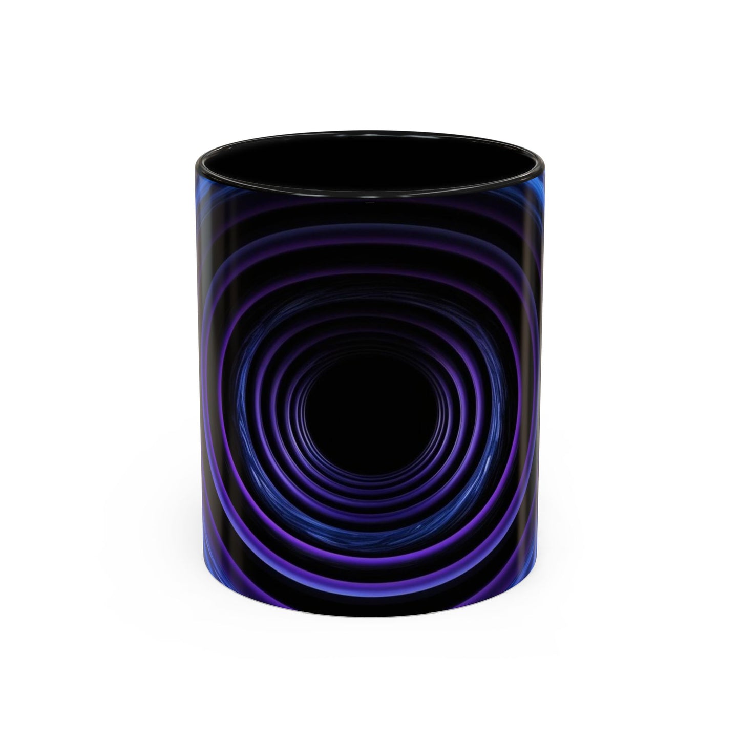 Optical Illusion Accent Mug – Ceramic Coffee Cup