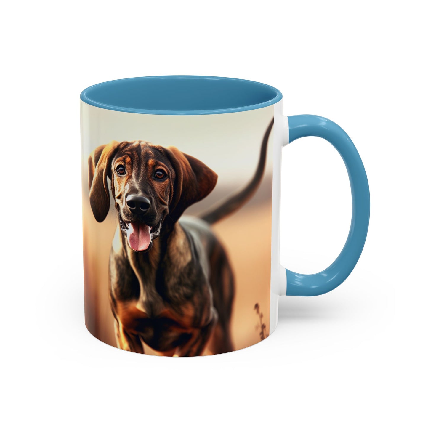 Taza de café con detalles de Plott Hound: el regalo perfecto para los amantes de los perros