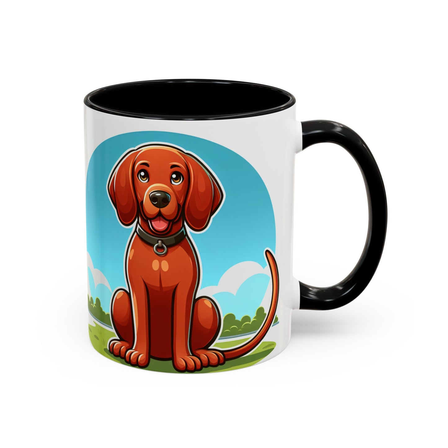 Mug à café Redbone Coonhound - Cadeau idéal pour les amoureux des chiens
