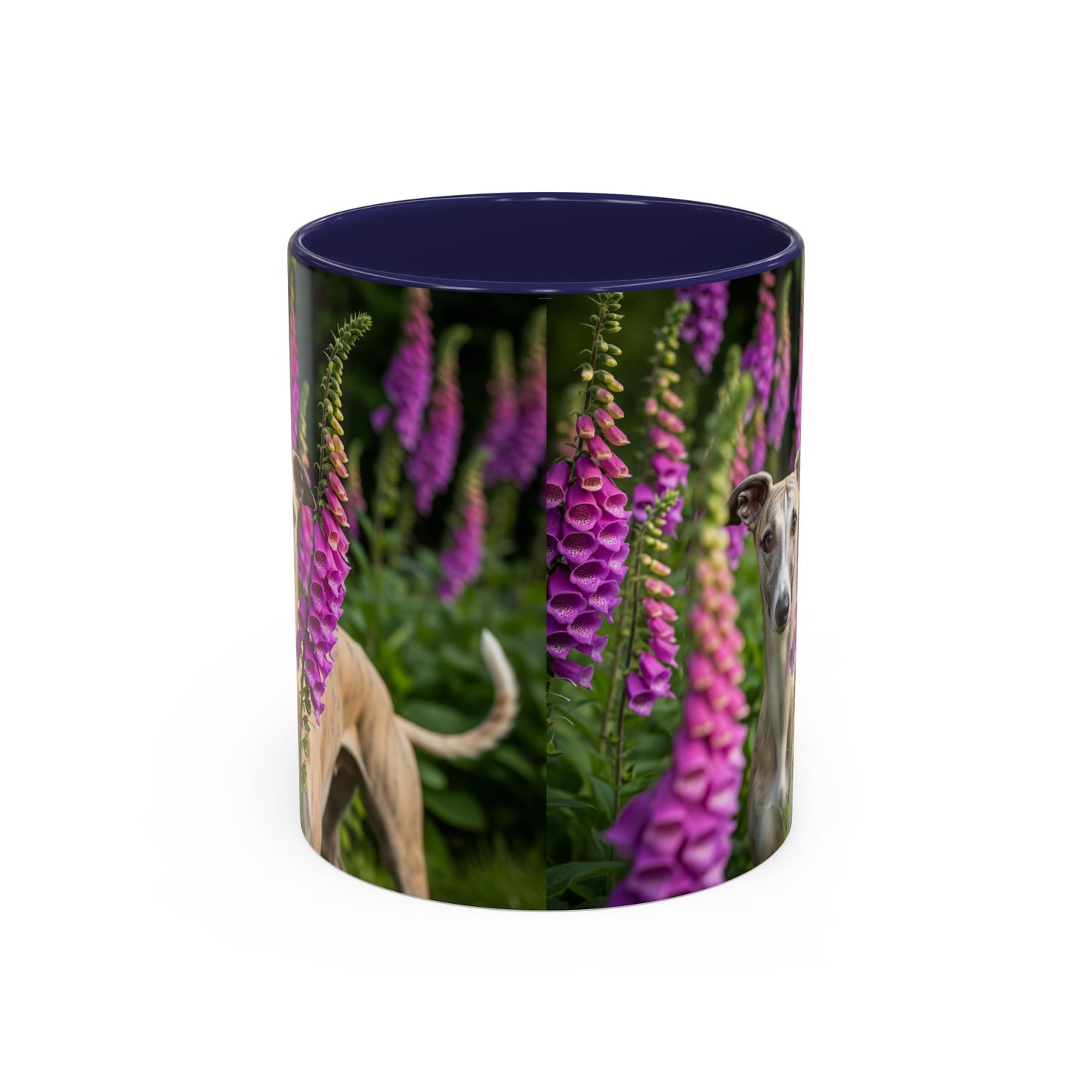 Whippet Accent Coffee Mug - Perfect Gift for Dog Lovers