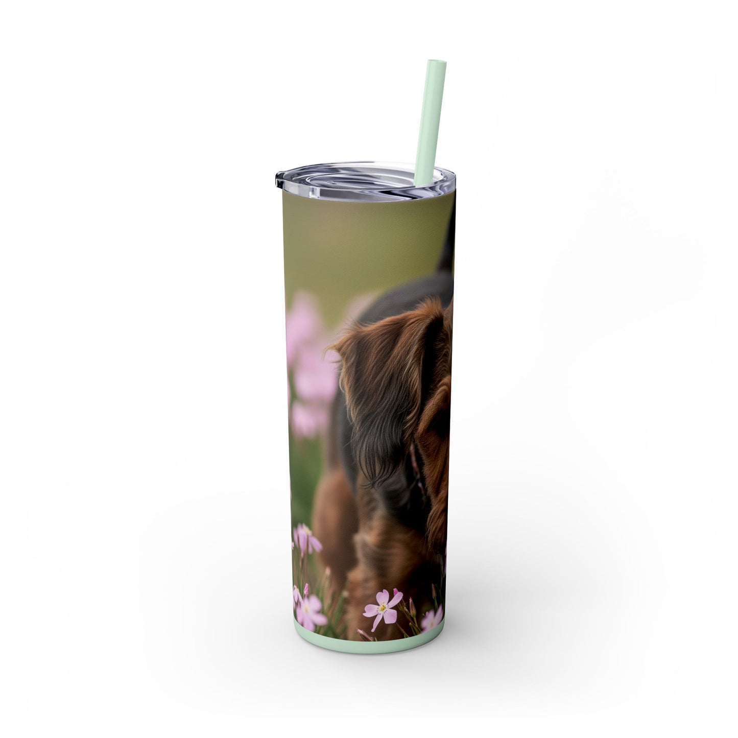 Gobelet isotherme Cesky Terrier avec paille, 590 ml