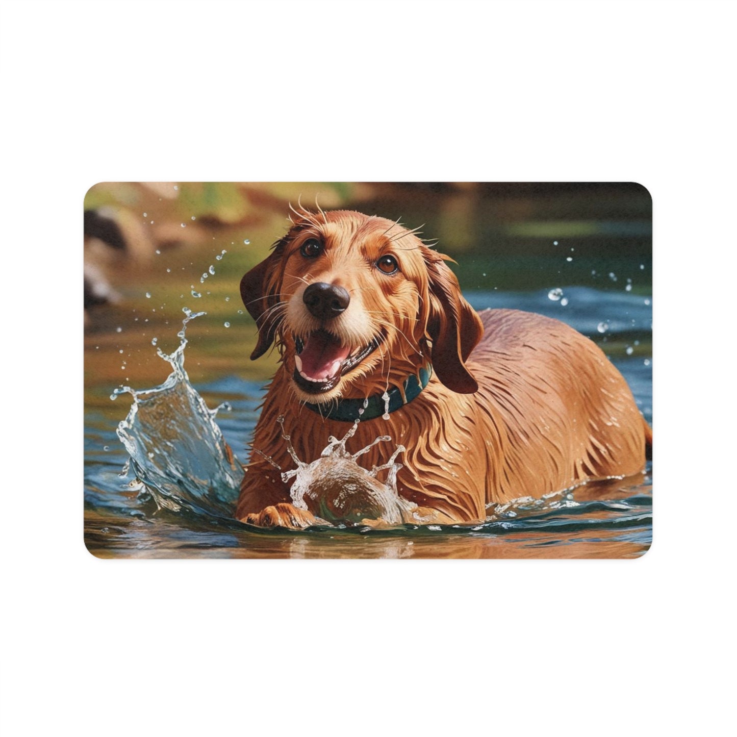 Pet Food Mat (12x18) - Otterhound