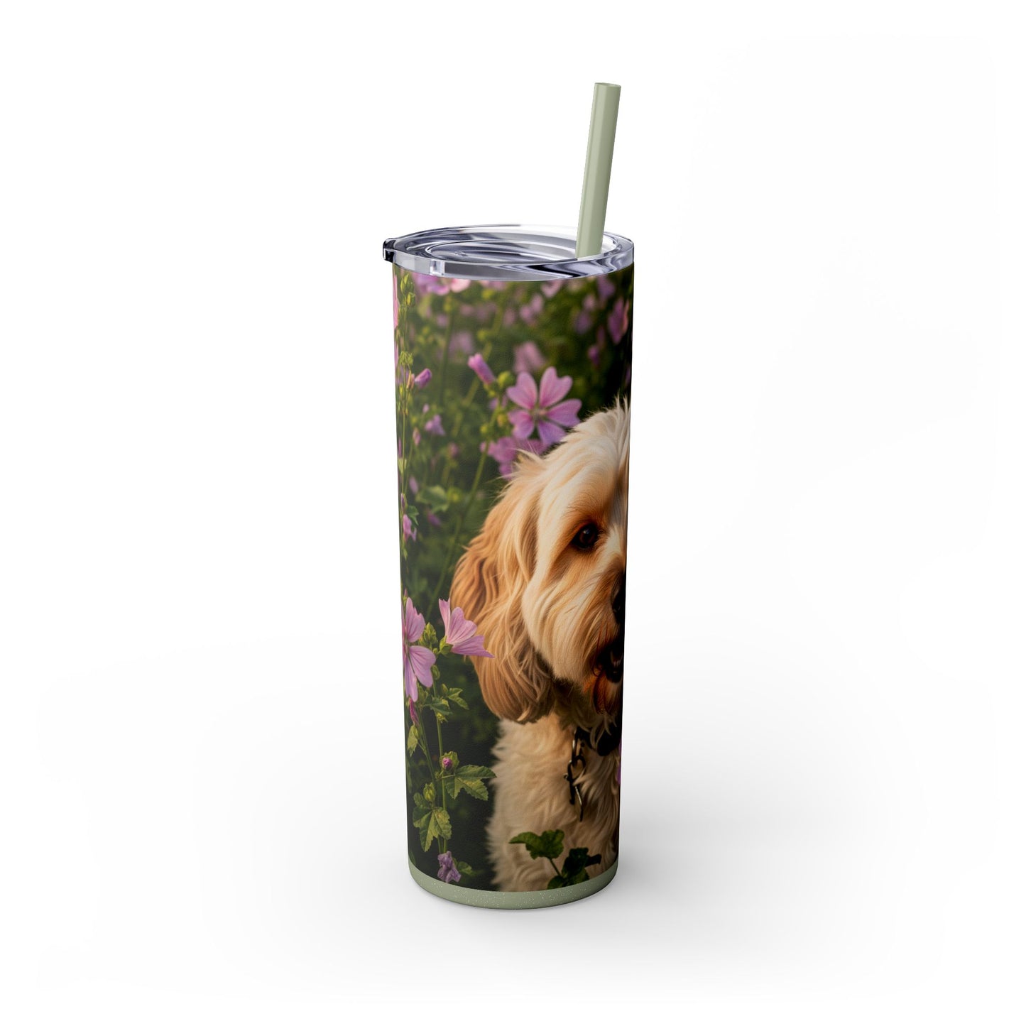 Gobelet Cockapoo avec paille, 590 ml