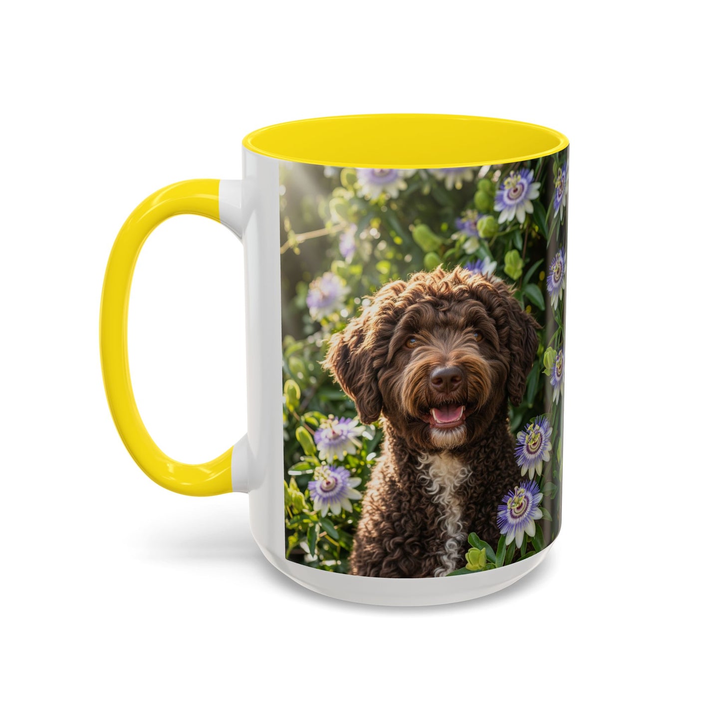 Spanish Water Dog Accent Coffee Mug - Perfect Gift for Dog Lovers