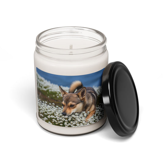 Norwegian Lundehund- Scented Soy Candle, 9oz