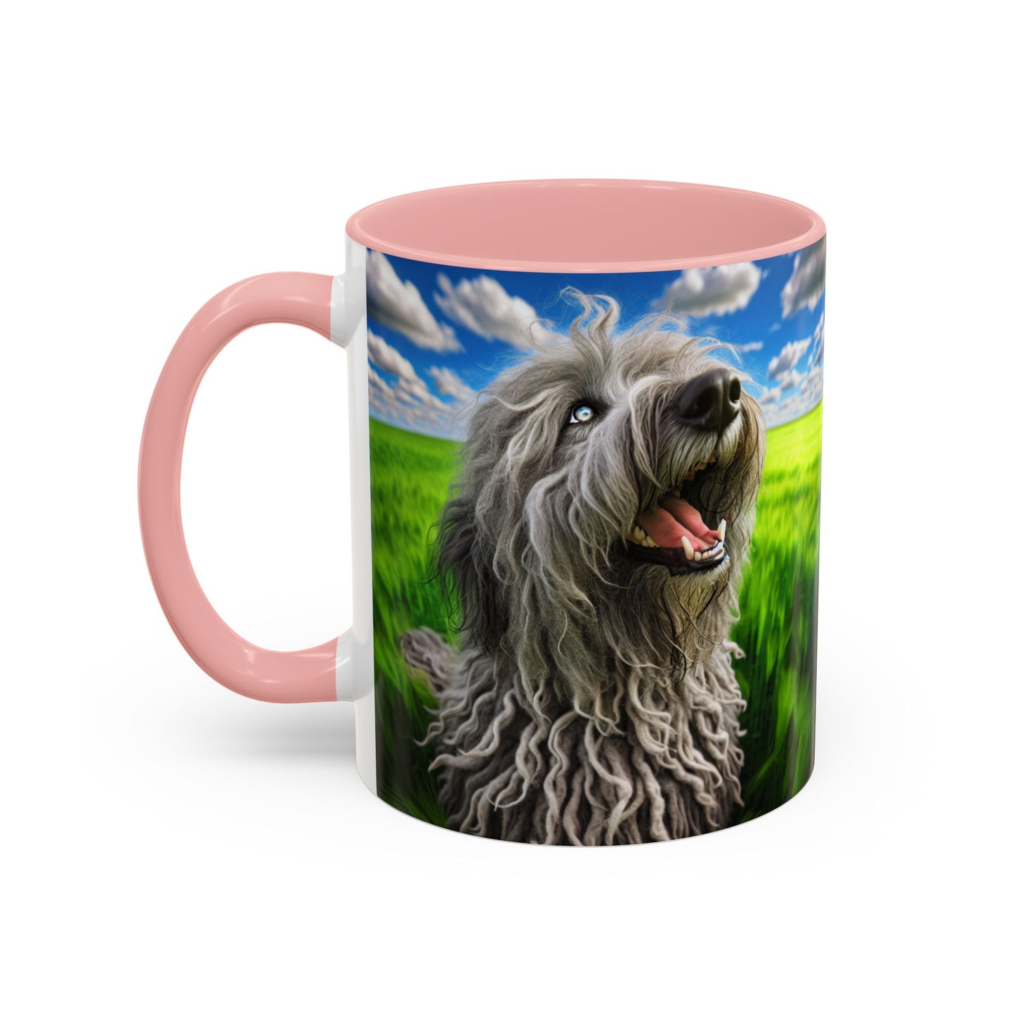 Bergamasco Shepherd Dog Accent Coffee Mug - Perfect Gift for Dog Lovers