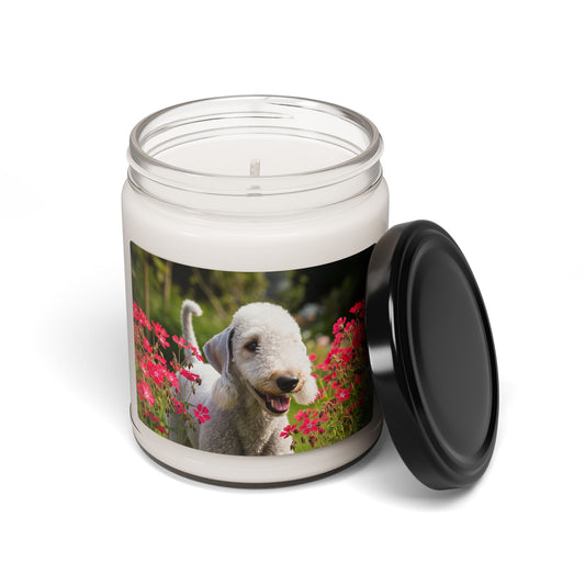 Bedlington Terrier- Scented Soy Candle, 9oz