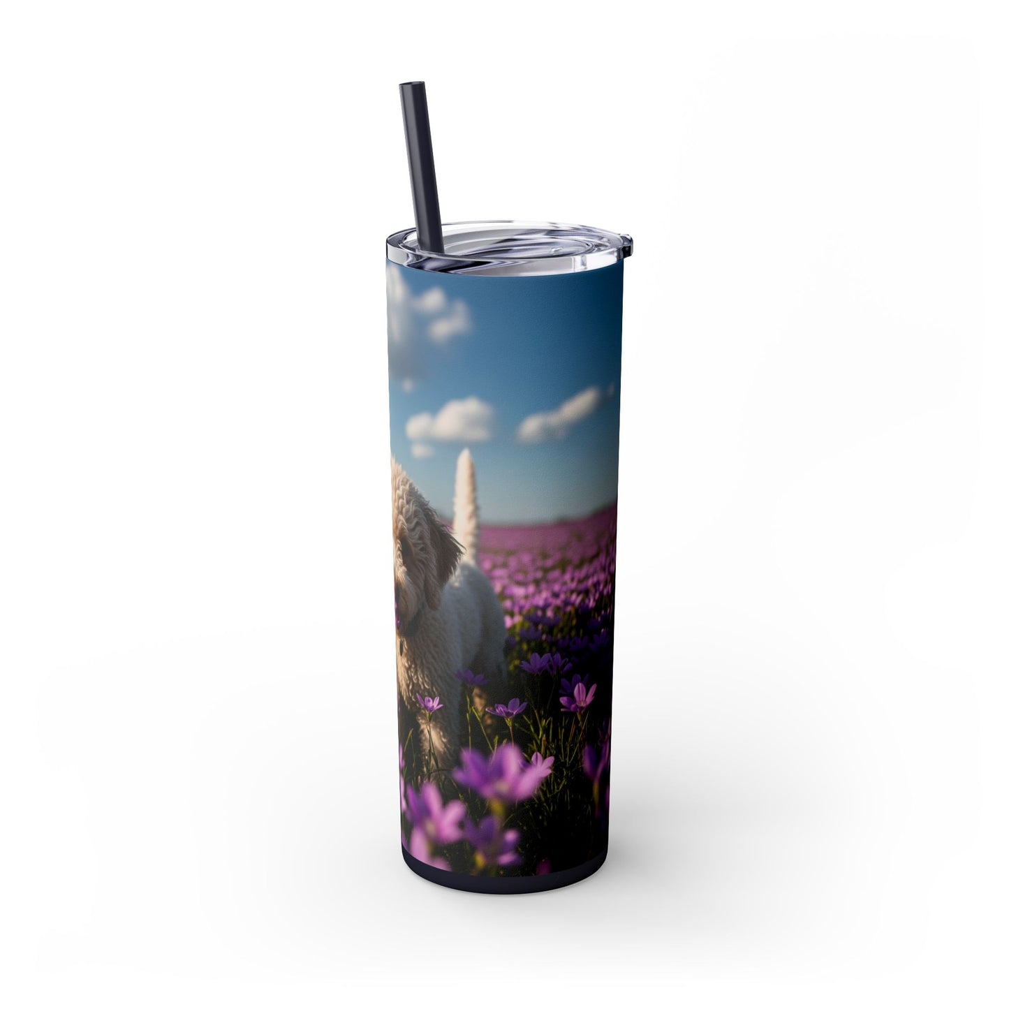 Lagotto Romagnolo Tumbler with Straw, 20oz