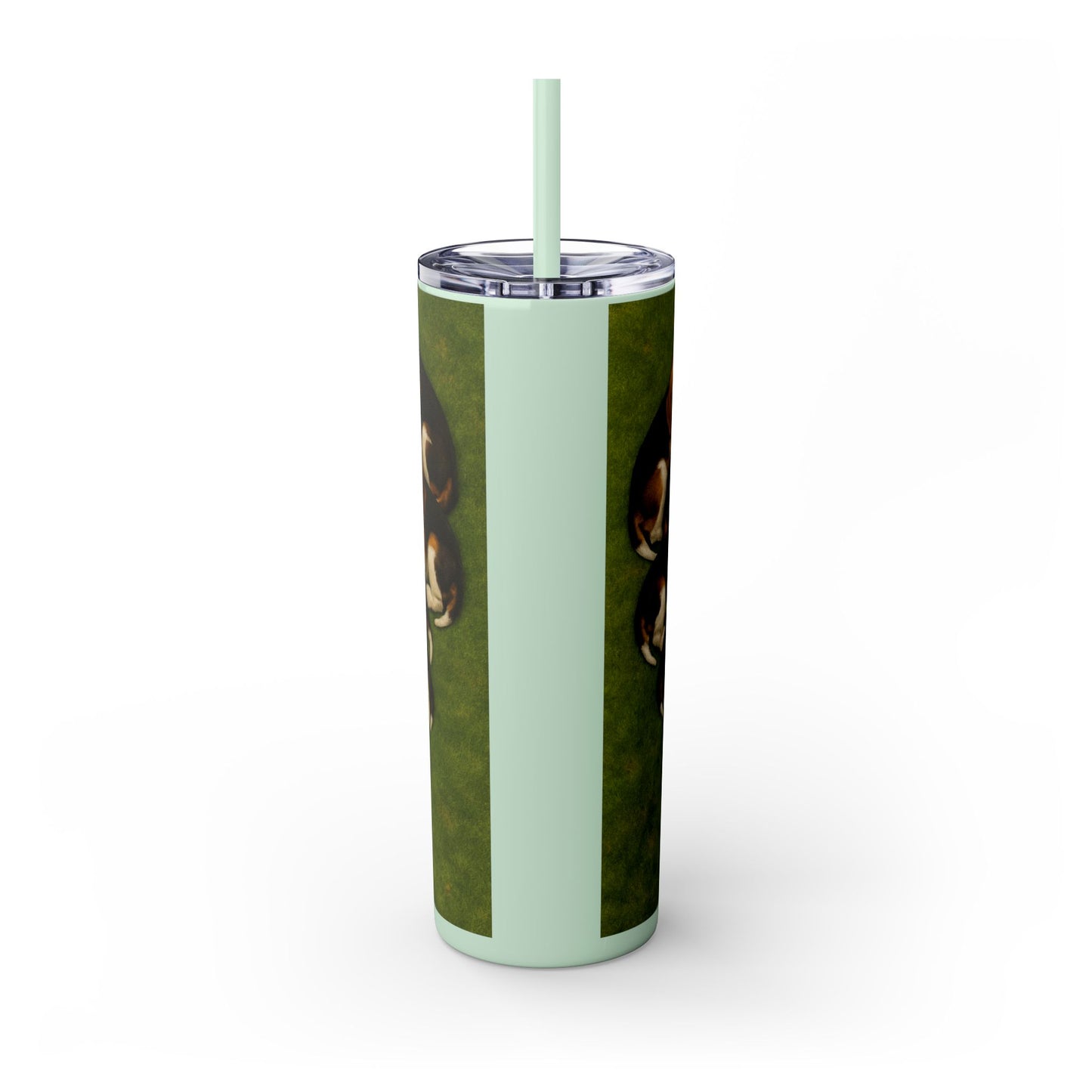 Beagle puppies Tumbler with Straw, 20oz