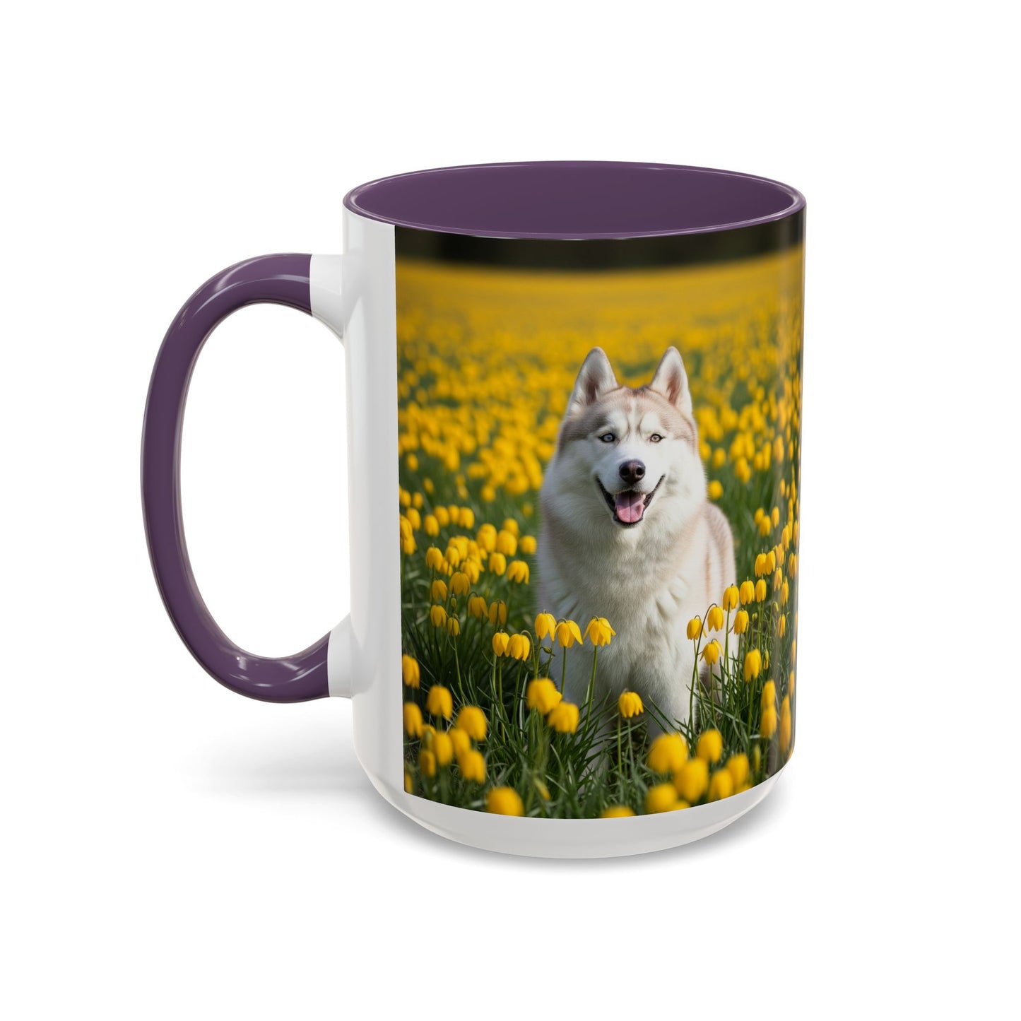 Mug à café avec motif Husky de Sibérie - Le cadeau idéal pour les amoureux des chiens