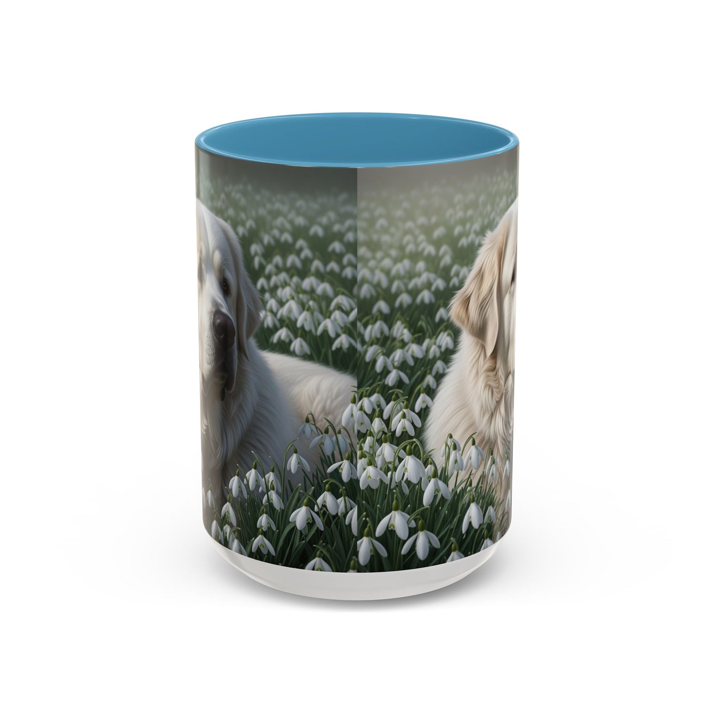 Mug à café avec motif de mastiff des Pyrénées - Cadeau idéal pour les amoureux des chiens