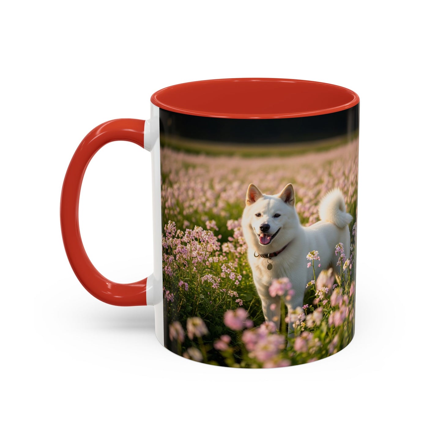 Mug Kishu Ken Accent Coffee - Cadeau idéal pour les amoureux des chiens