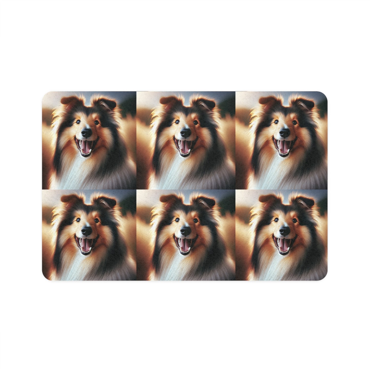 Pet Food Mat (12x18) - Collie