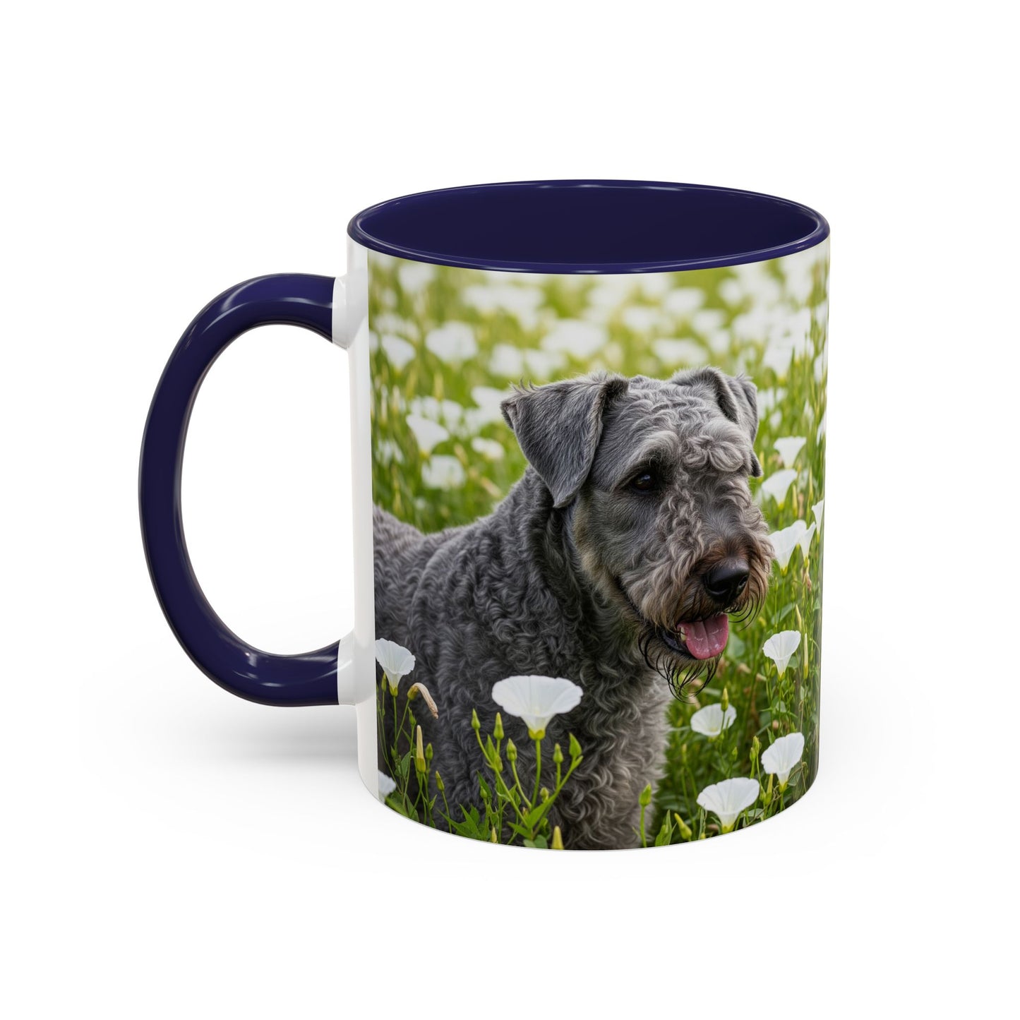 Taza de café con diseño de Kerry Blue Terrier: el regalo perfecto para los amantes de los perros.