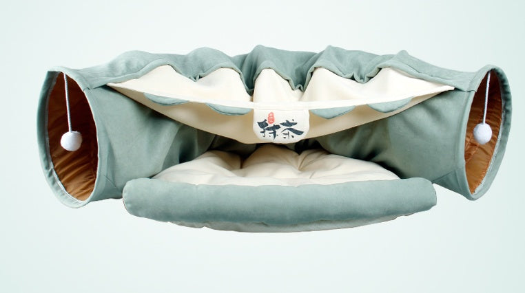 Collapsible Interactive Play Pet Tunnel