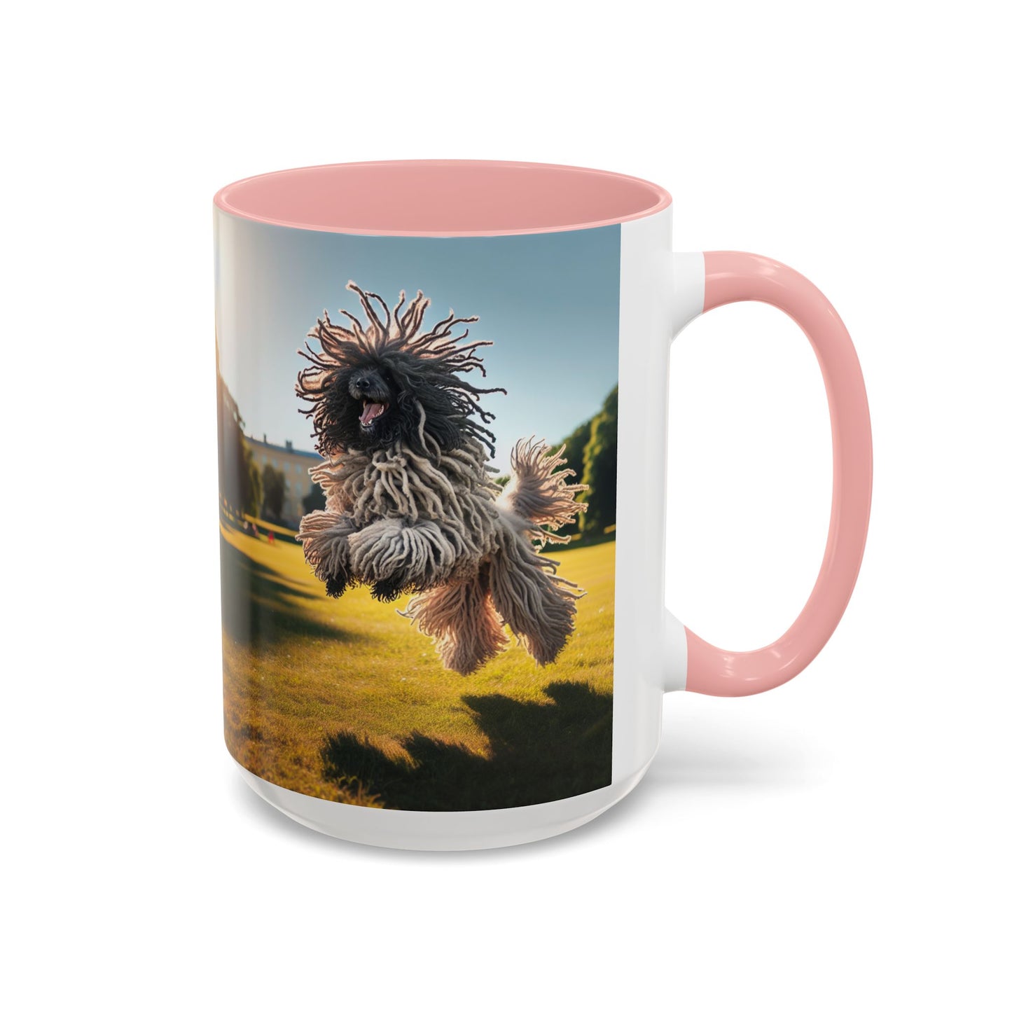 Puli Accent Coffee Mug - Perfect Gift for Dog Lovers