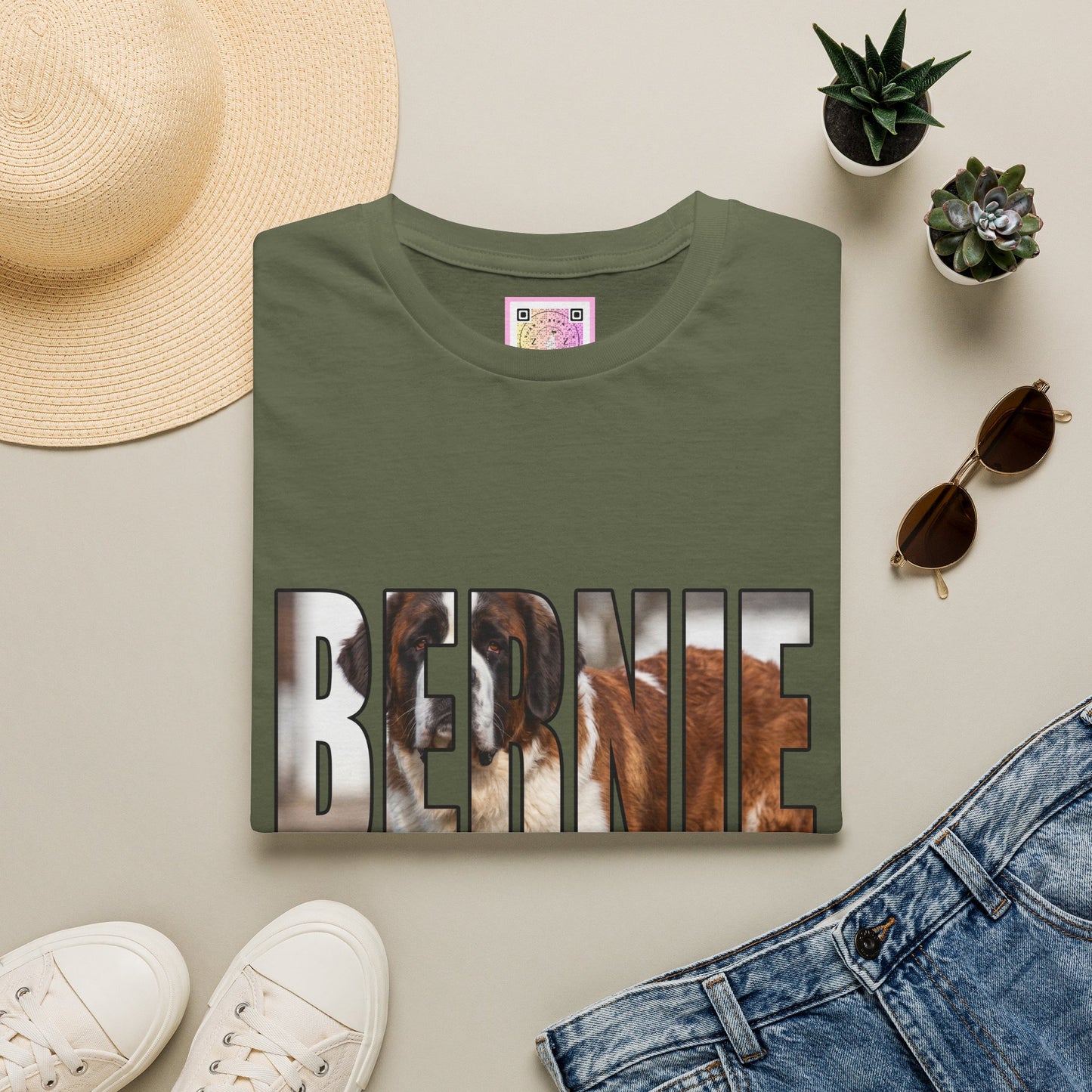 Saint Bernard (Bernie) Tee Shirt