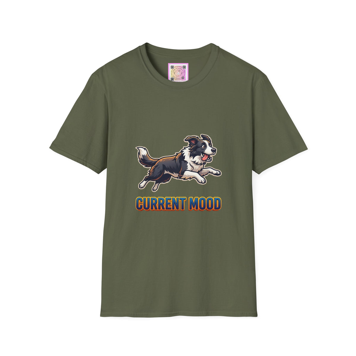 Border Collie Current Mood Tee Shirt