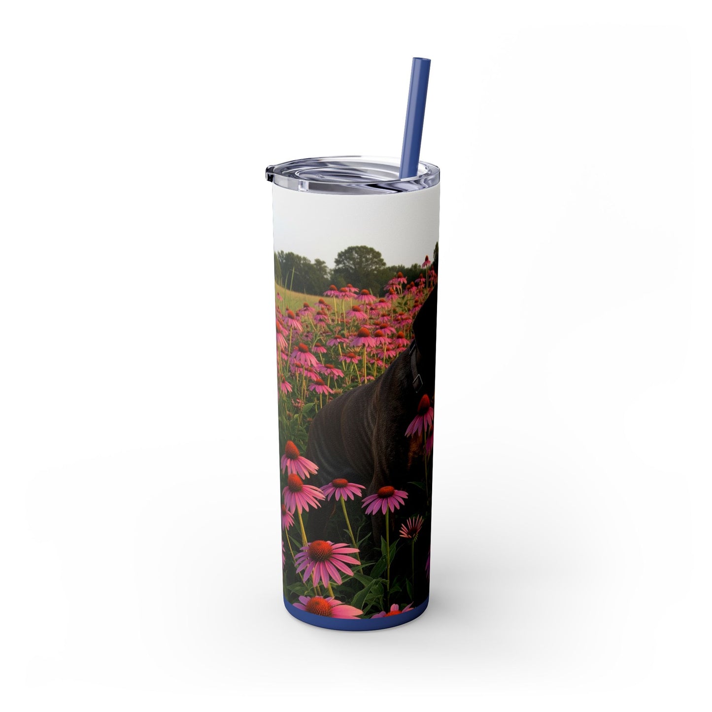 Treeing Tennessee Brindle Tumbler with Straw, 20oz
