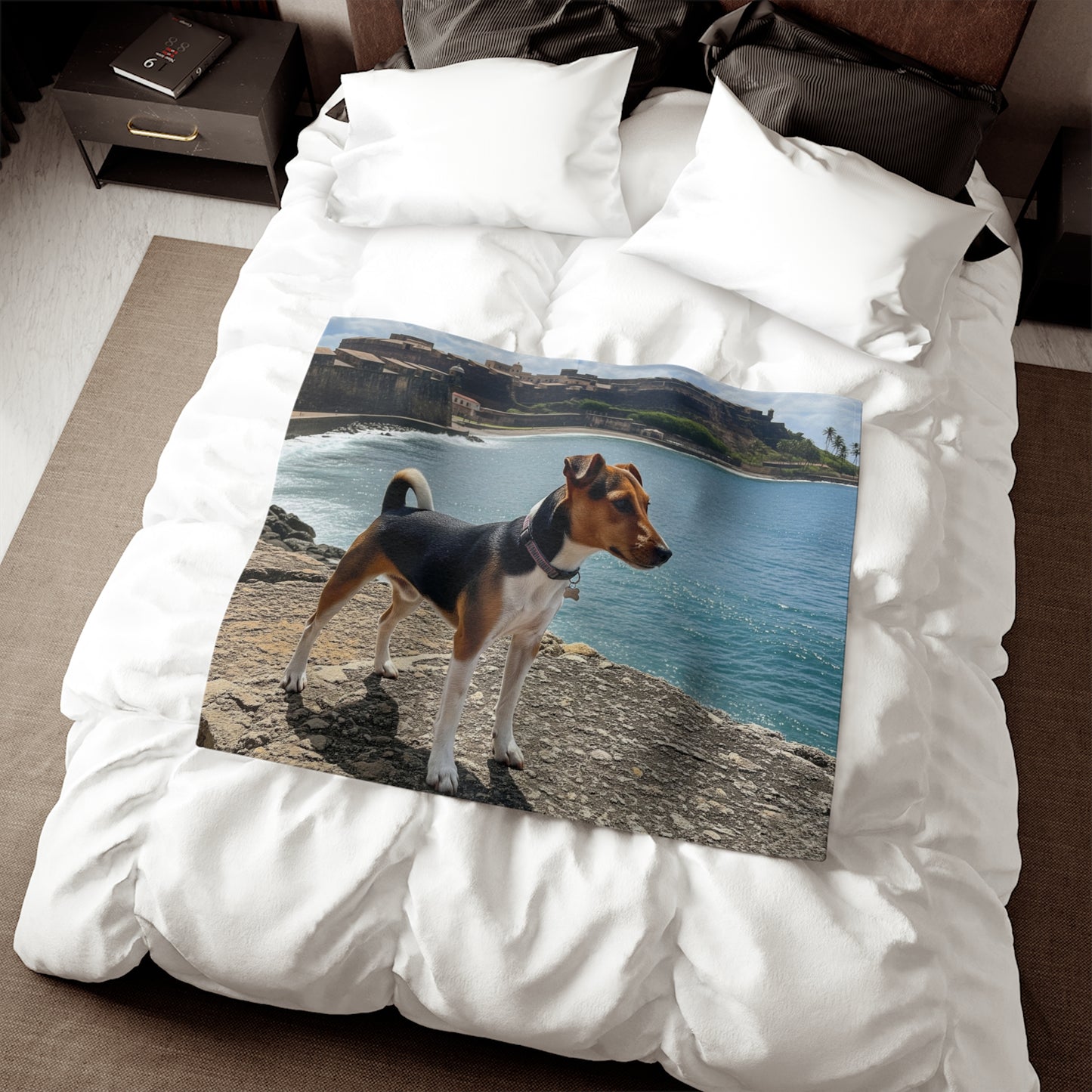 Teddy Roosevelt Terrier Blanket