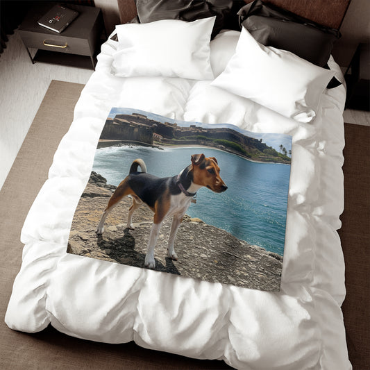 Teddy Roosevelt Terrier Blanket