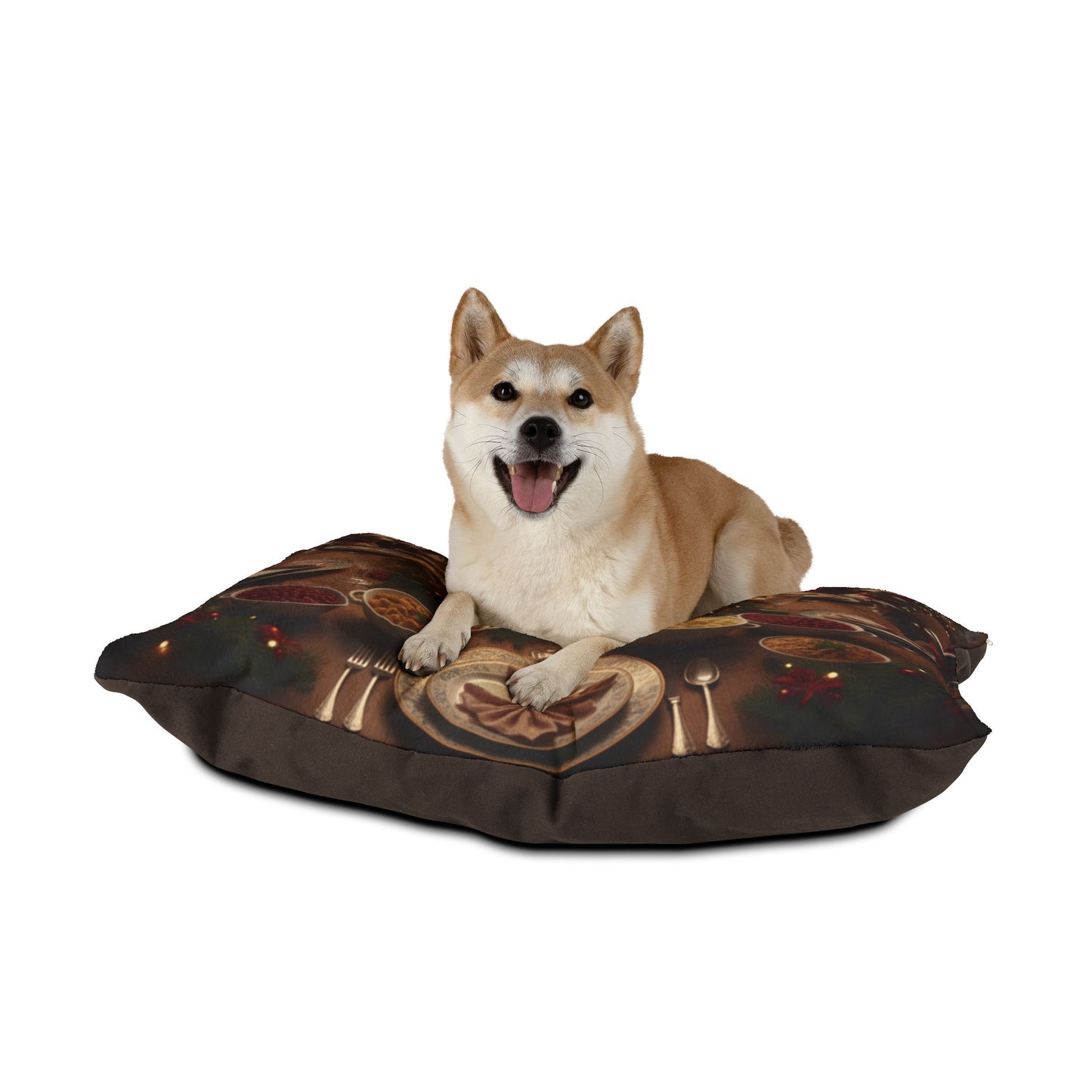 Great Dane Festive Holiday Dinner Pet Bed