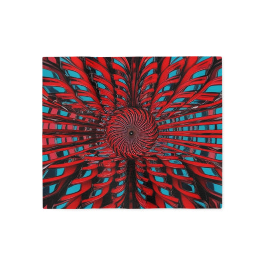 Optical Illusion Sweatshirt Blanket