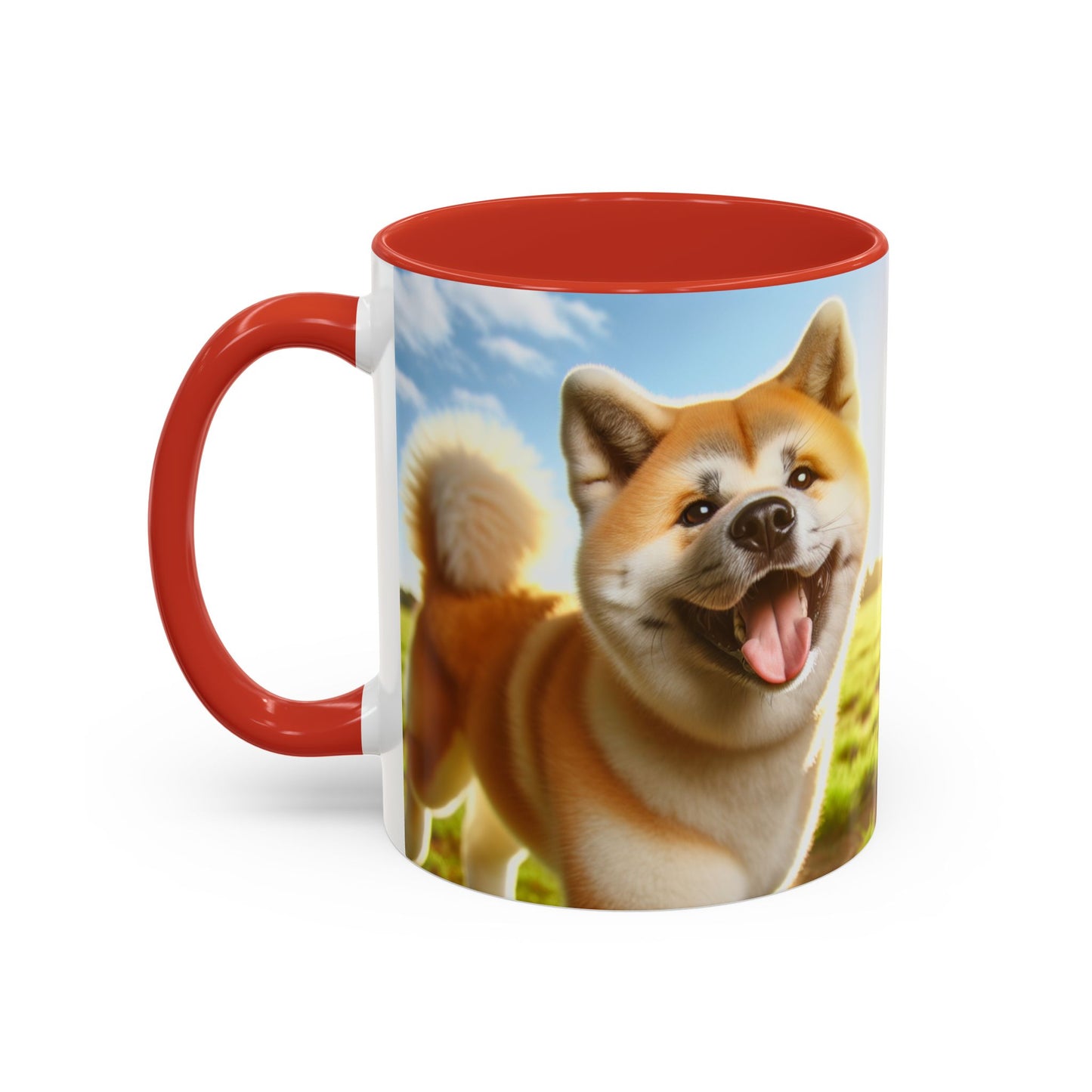 Akita Accent Coffee Mug - Perfect Gift for Dog Lovers