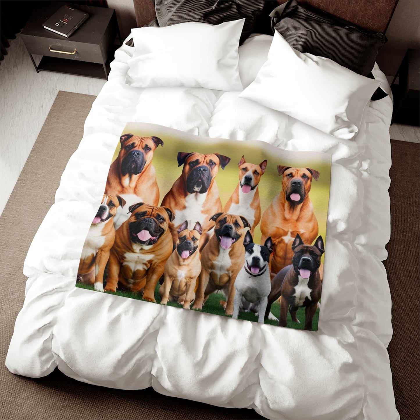 Big Dogs Sweatshirt Blanket