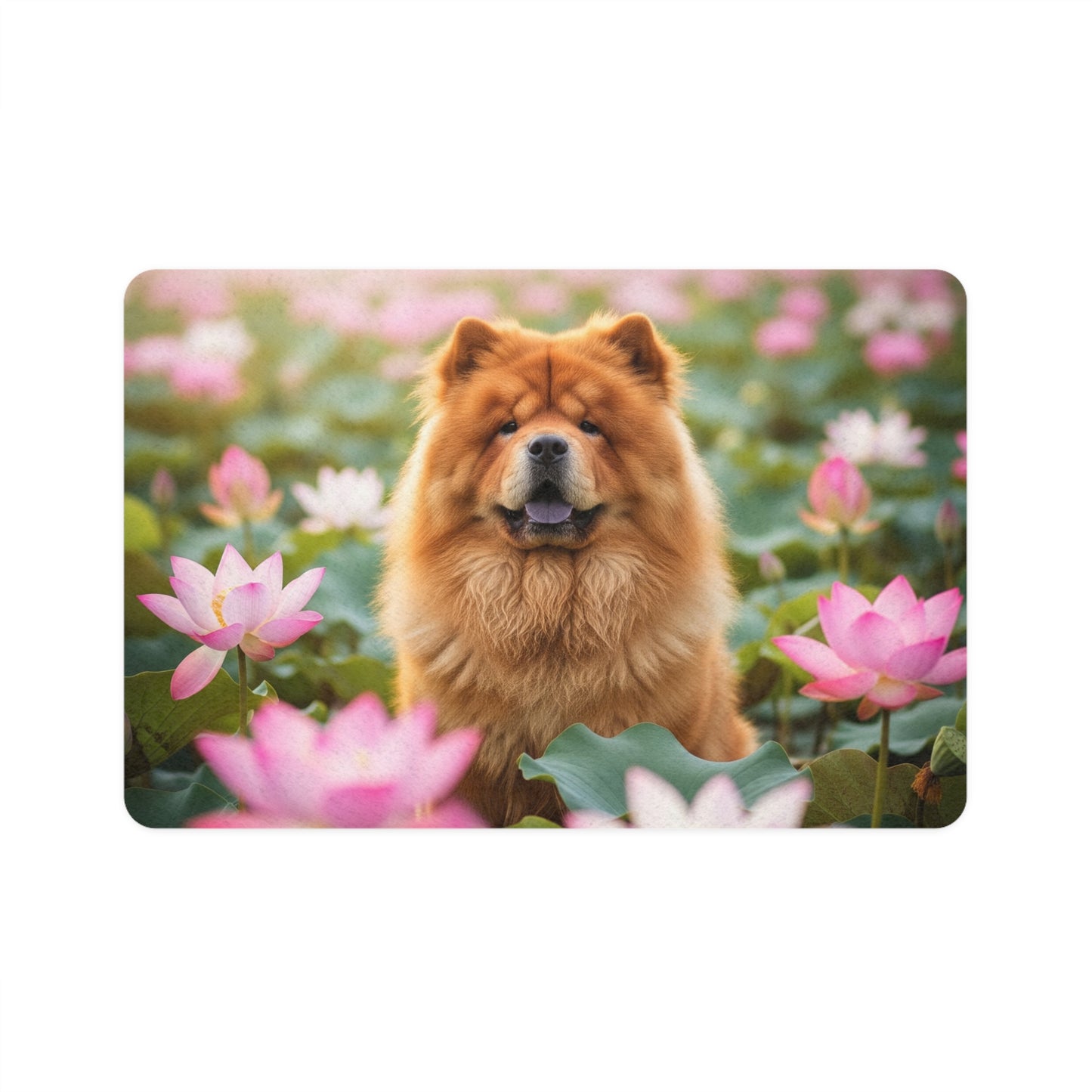 Pet Food Mat (12x18) - Chow Chow