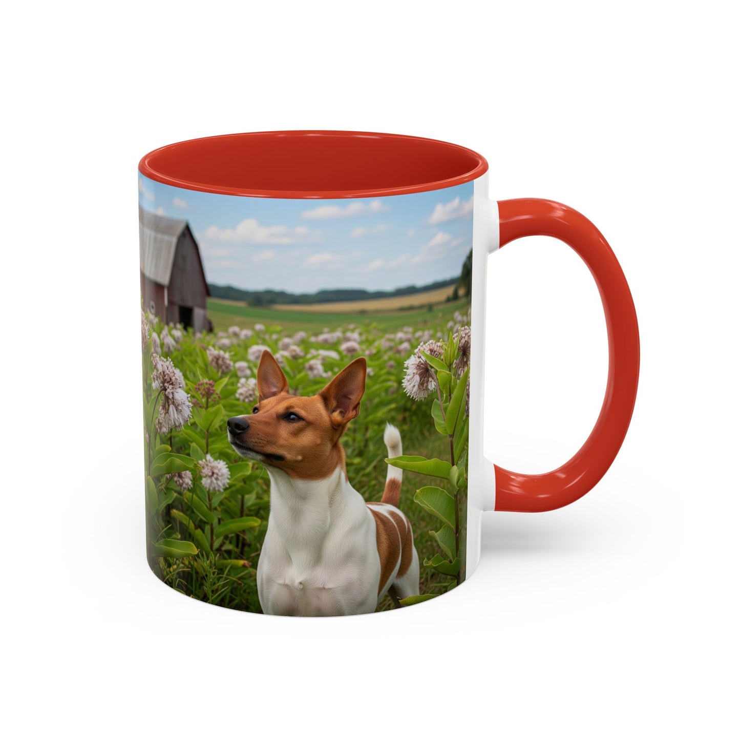 Taza de café con detalles de Rat Terrier: el regalo perfecto para los amantes de los perros