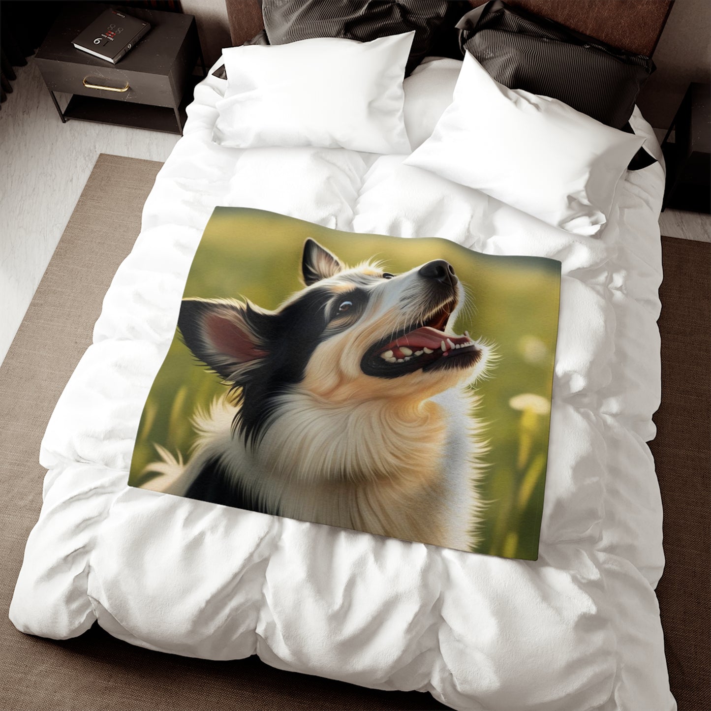 Sweat-shirt Vallhund suédois Couverture