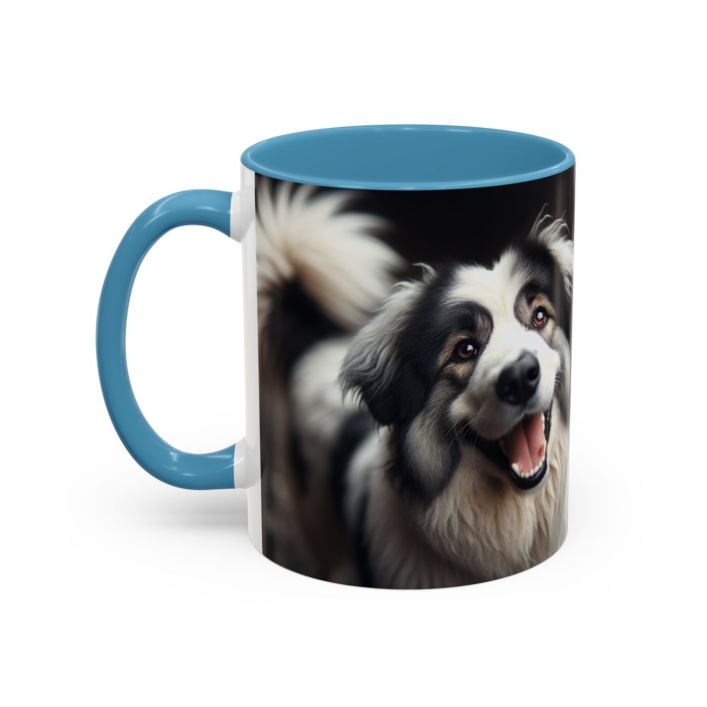 Mug à café avec motif de berger roumain Mioritic - Cadeau idéal pour les amoureux des chiens