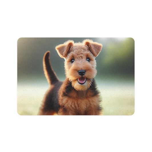 Pet Food Mat (12x18) - Welsh Terrier