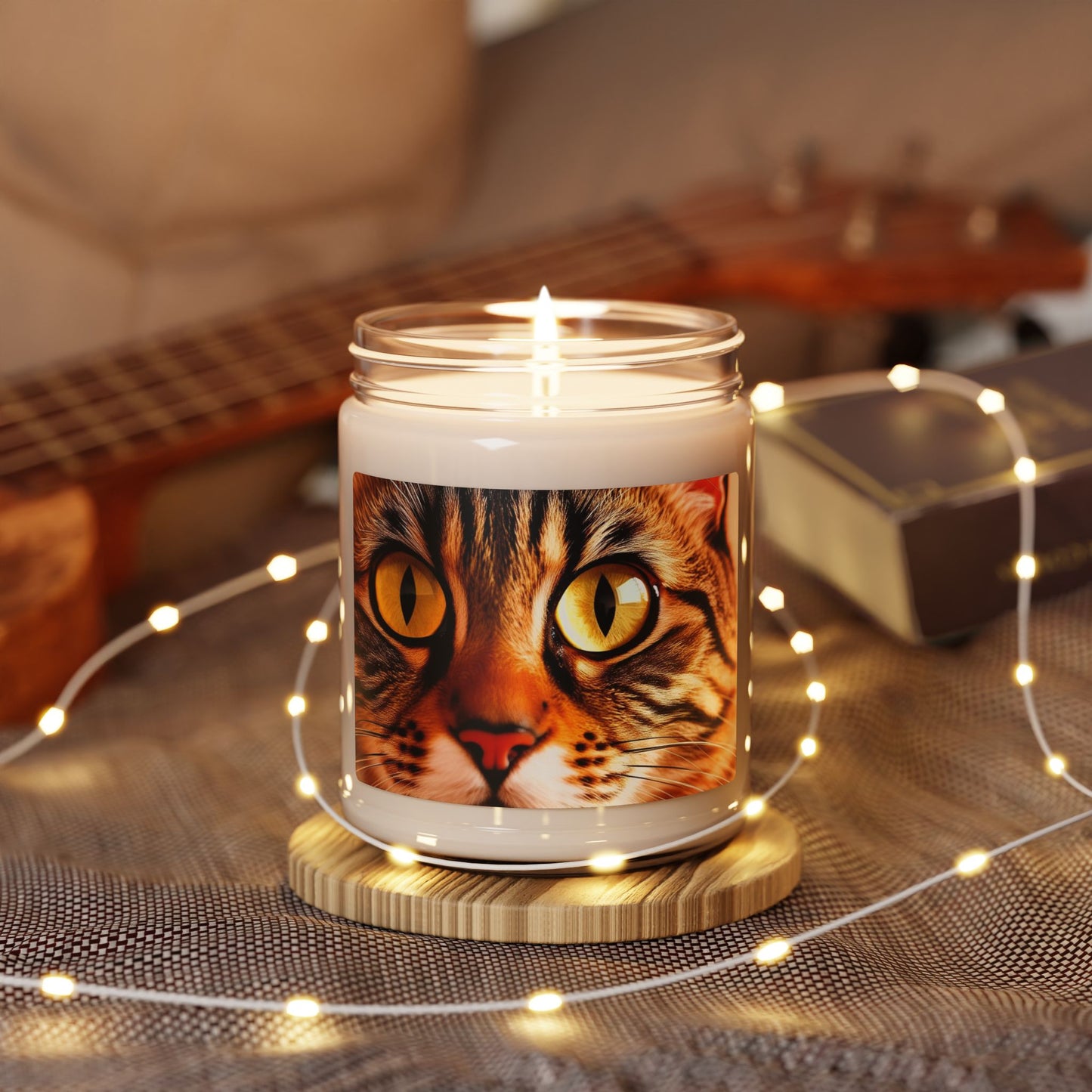 Close Up of a Cat's Eye- Scented Soy Candle, 9oz