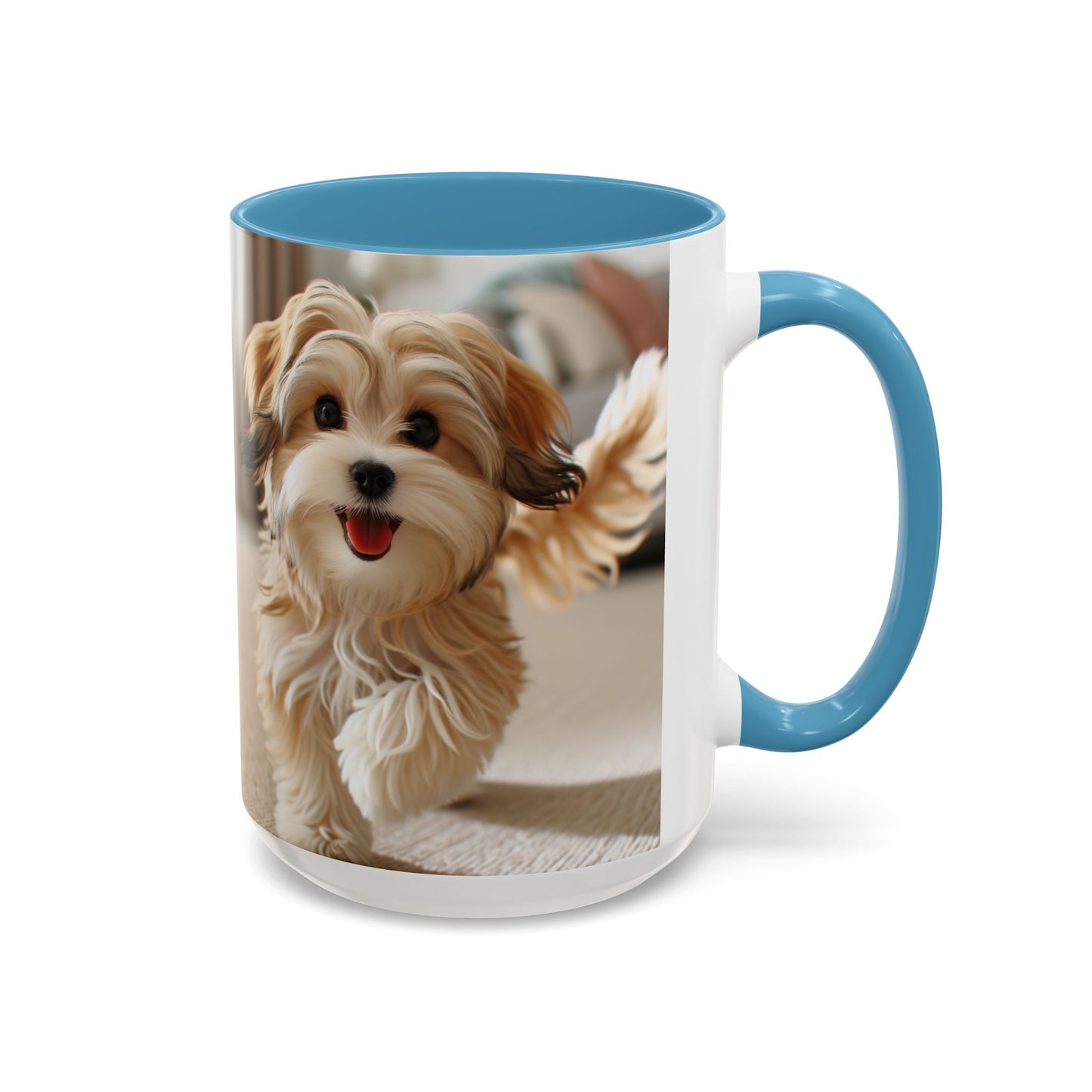 Mug à café Morkie Accent - Cadeau idéal pour les amoureux des chiens