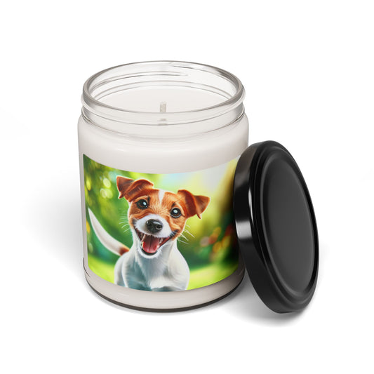 Jack Russell Terrier- Scented Soy Candle, 9oz