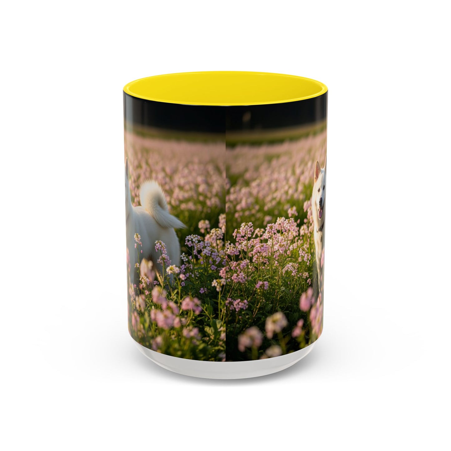 Mug Kishu Ken Accent Coffee - Cadeau idéal pour les amoureux des chiens