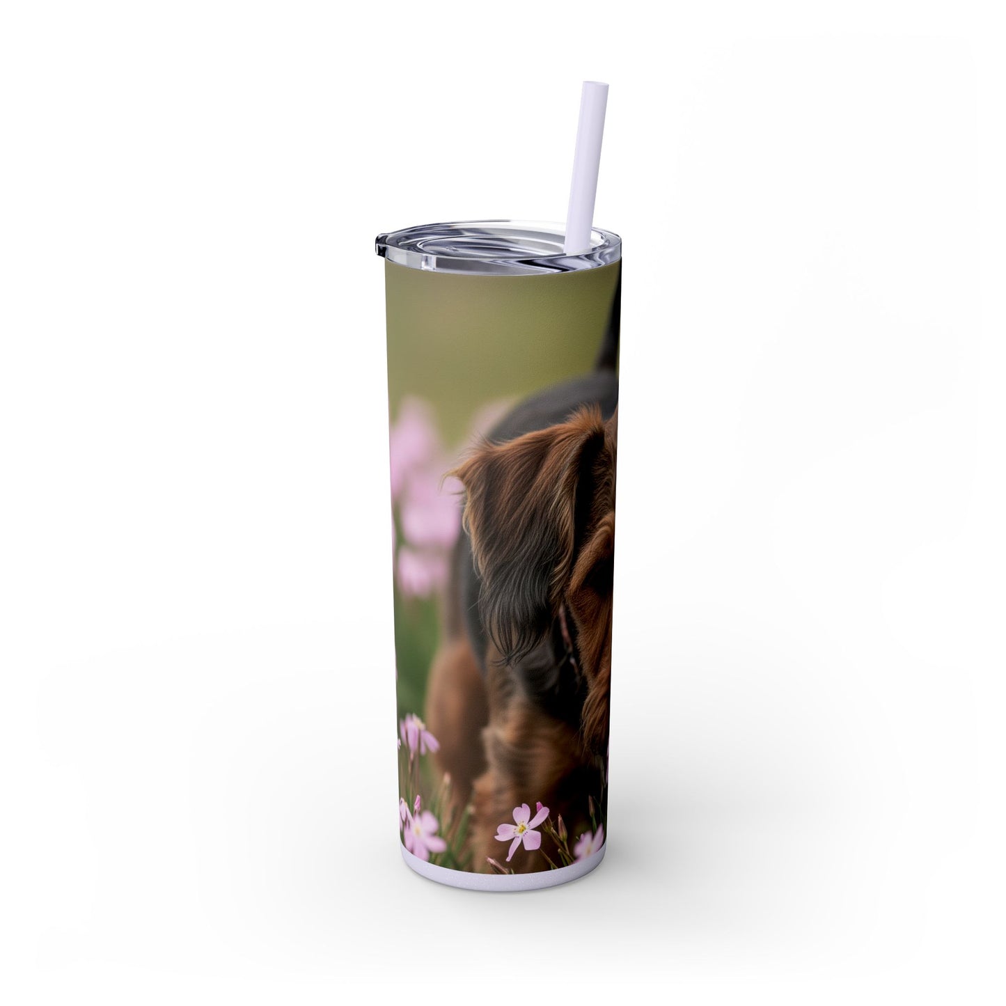 Gobelet isotherme Cesky Terrier avec paille, 590 ml