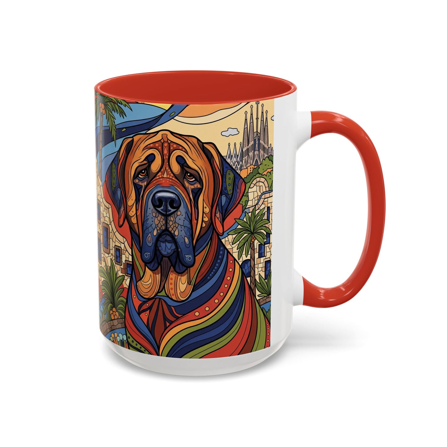 Spanish Mastiff Accent Coffee Mug - Perfect Gift for Dog Lovers