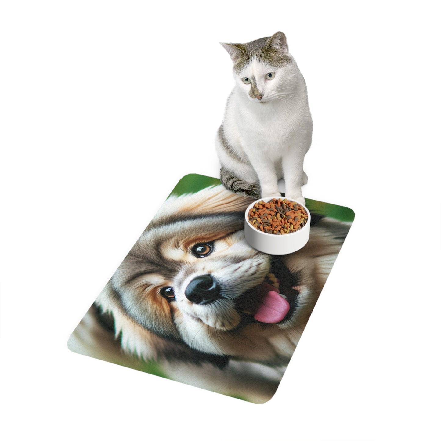 Pet Food Mat (12x18) - Tibetan Kyi Apso