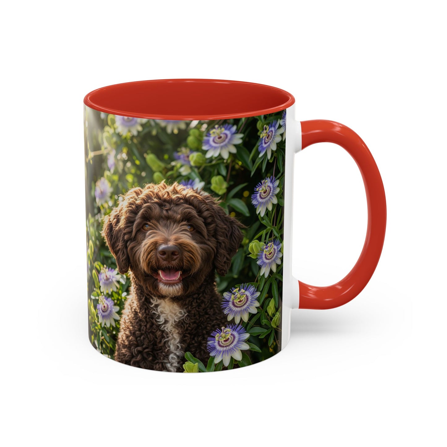 Spanish Water Dog Accent Coffee Mug - Perfect Gift for Dog Lovers
