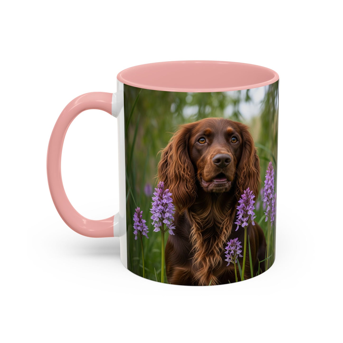 Mug à café à motif épagneul Pont-Audemer - Cadeau idéal pour les amoureux des chiens
