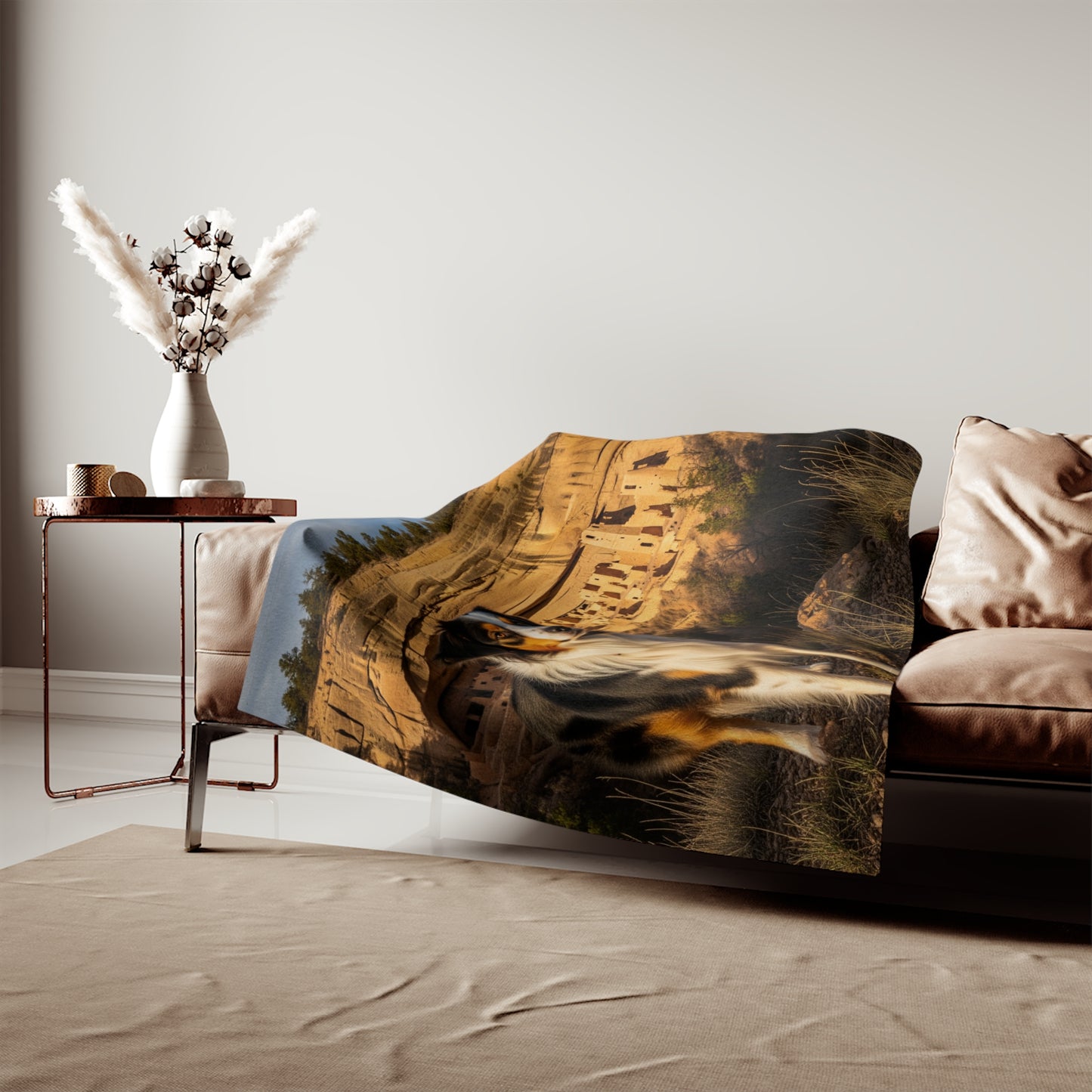 English Shepherd Dog Blanket