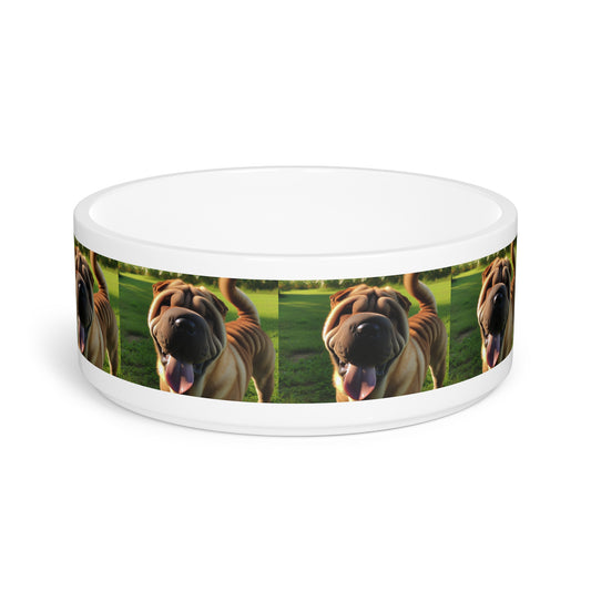 Shar Pei Pet Bowl